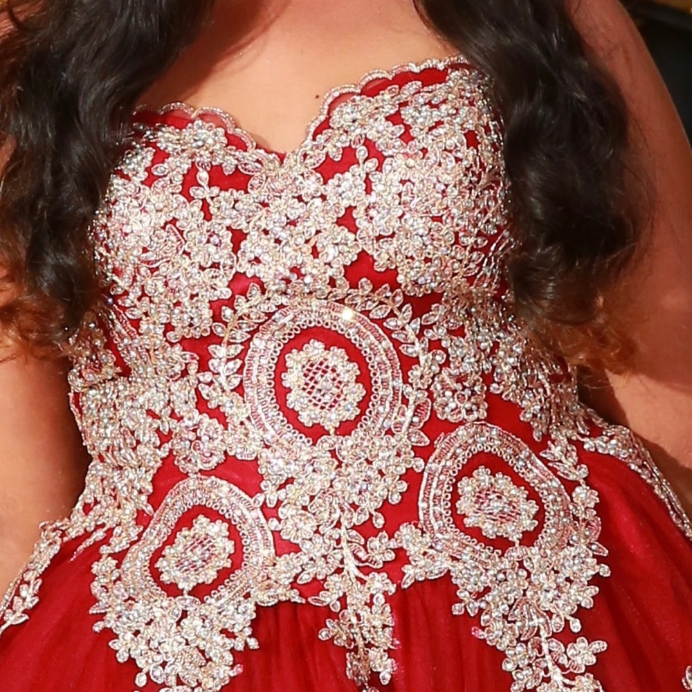 Very lovely dress, my daughter wear  it once